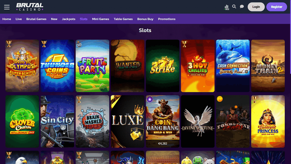 Brutal Online Casino Review|Brutal Online Casino Incentive Code: Stand Up to EUR1,000 in Bonus Money